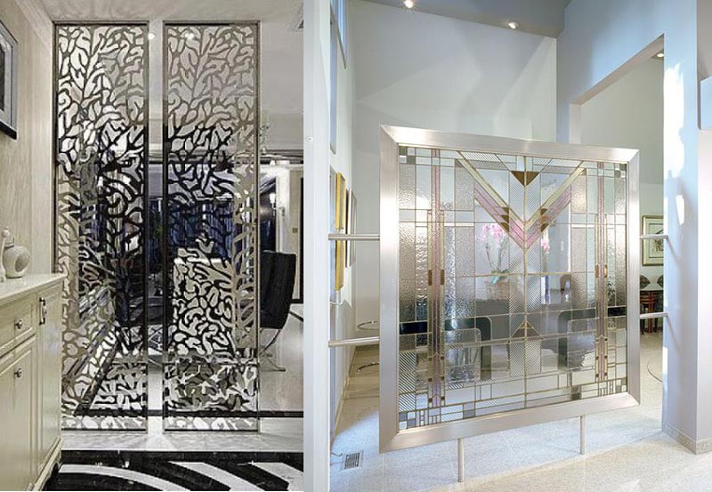 STAINLESS STEEL PARTITION FRAMES
